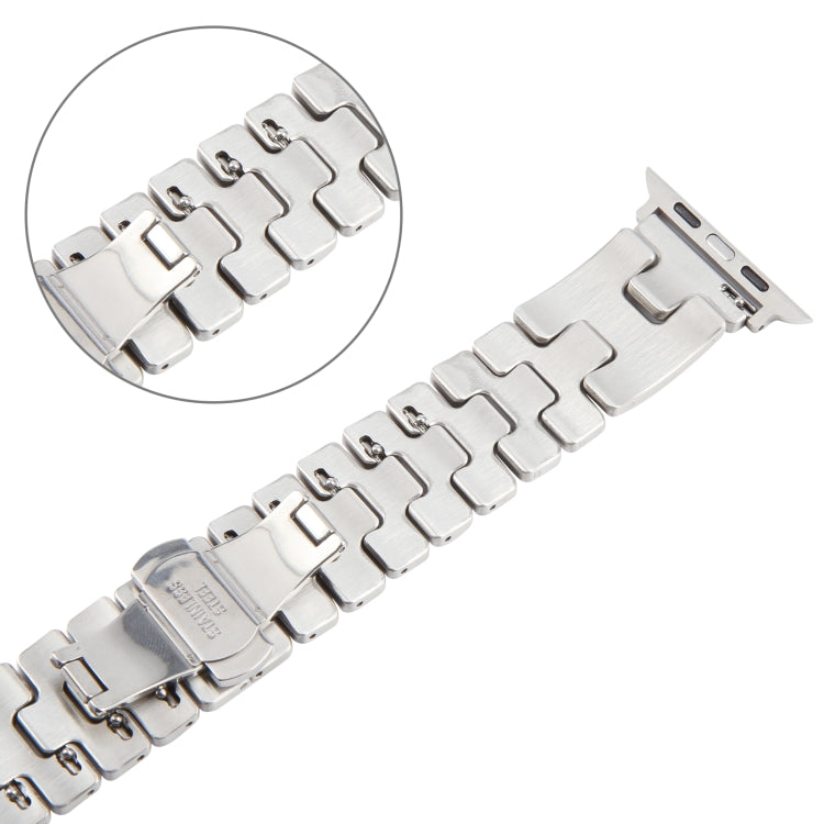 Quick Release Stainless Steel Watch Band, For Apple Watch 46mm / 49mm / 45mm / 44mm, For Apple Watch 42mm / 41mm / 40mm / 38mm