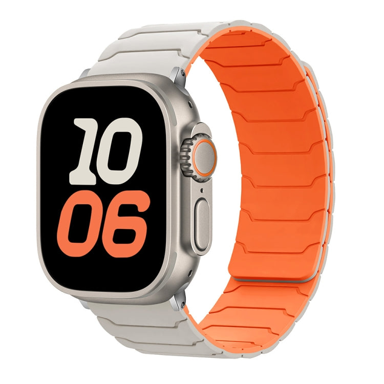 Magnetic Silicone Watch Band, For Apple Watch 46mm / 49mm / 45mm / 44mm, For Apple Watch 42mm / 41mm / 40mm / 38mm