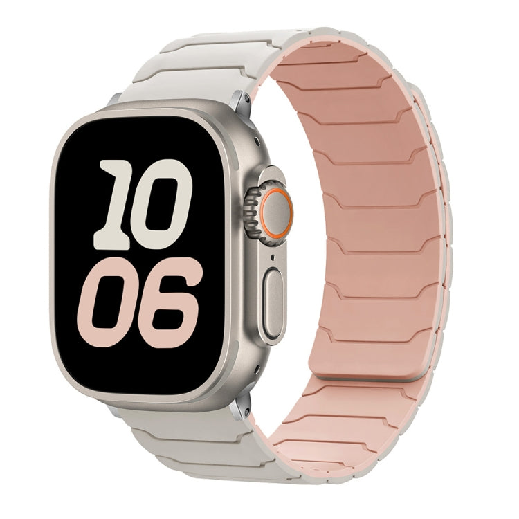 Magnetic Silicone Watch Band, For Apple Watch 46mm / 49mm / 45mm / 44mm, For Apple Watch 42mm / 41mm / 40mm / 38mm