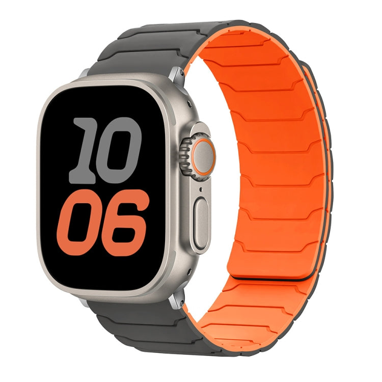 Magnetic Silicone Watch Band, For Apple Watch 46mm / 49mm / 45mm / 44mm, For Apple Watch 42mm / 41mm / 40mm / 38mm