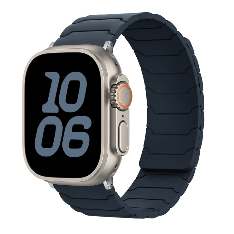 Magnetic Silicone Watch Band, For Apple Watch 46mm / 49mm / 45mm / 44mm, For Apple Watch 42mm / 41mm / 40mm / 38mm