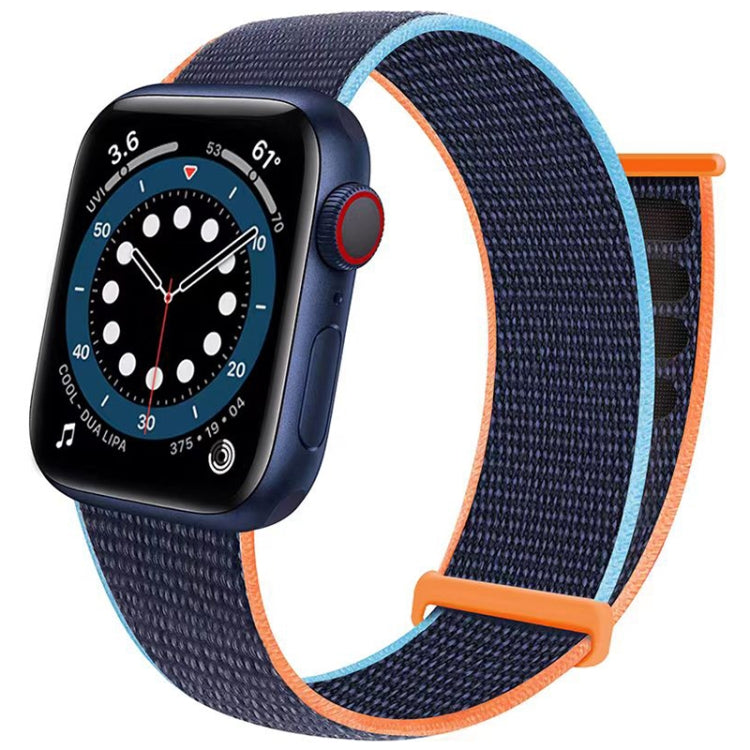 Dual Hook and Loop Nylon Watch Band, For Apple Watch 46mm / 49mm / 45mm / 44mm, For Apple Watch 42mm / 41mm / 40mm / 38mm