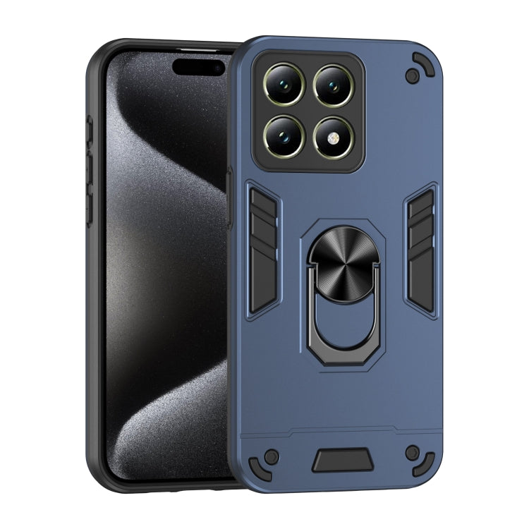 Shockproof Metal Ring Holder Phone Case, For Xiaomi 15 Ultra, For Xiaomi Poco X7 Pro, For Xiaomi 15 Pro, For Xiaomi 15, For Xiaomi 14T Pro, For Xiaomi 14T
