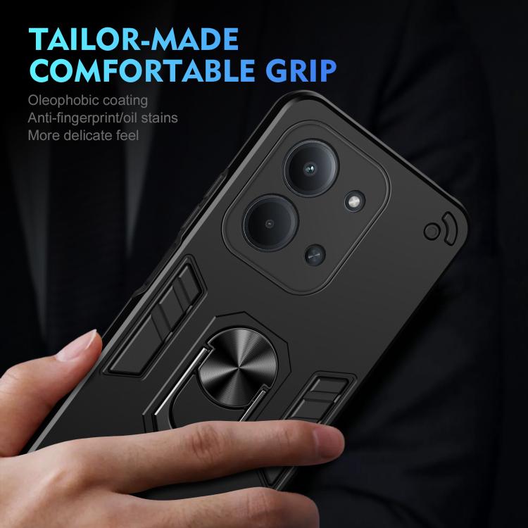 Shockproof Metal Ring Holder Phone Case