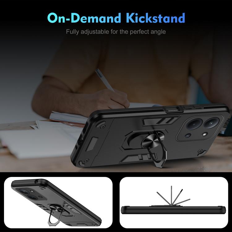 Shockproof Metal Ring Holder Phone Case