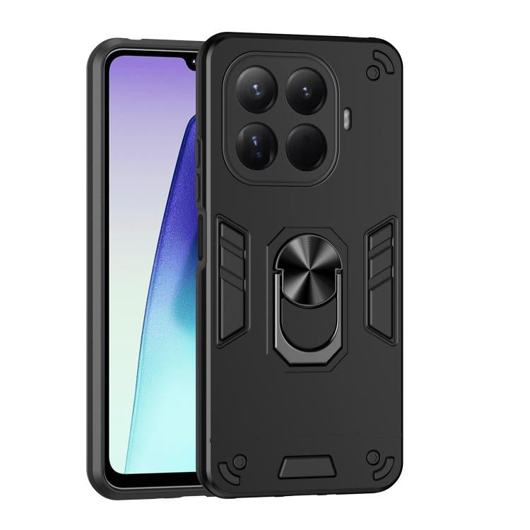 Shockproof Metal Ring Holder Phone Case, For Redmi Note 15 Pro+ 5G Global 163.3mm, For Redmi Note 15 Pro 5G Global 163.6mm, For Redmi Note 15 5G Global 164mm, For Redmi 15C 5G / 4G Global 171mm / Poco C85 4G, For Xiaomi 15T Pro, For Xiaomi 15T         ...