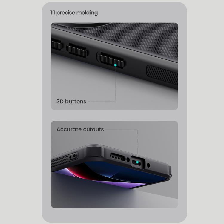 NILLKIN Frosted Shield Pro PC + TPU Phone Case, For Xiaomi Poco X7 Pro, For Xiaomi 15 Pro, For Xiaomi 15, For Xiaomi 14T Pro, For Xiaomi 14T