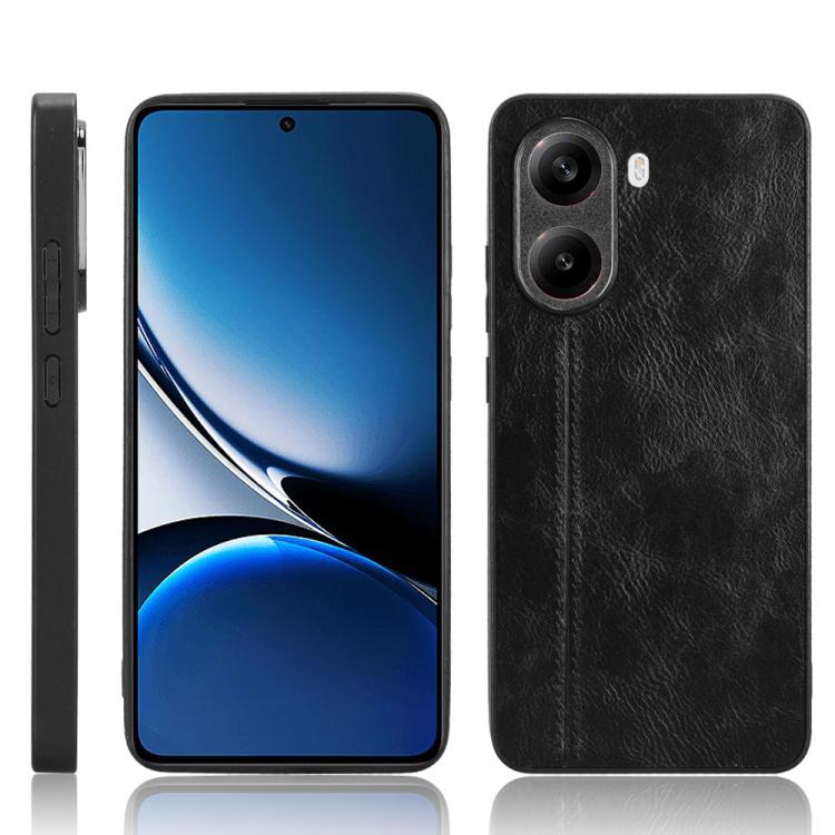Cow Pattern Sewing Back Cover Phone Case, For Xiaomi 15 Ultra, For Xiaomi Poco X7 Pro, For Xiaomi 15 Pro, For Xiaomi 15, For Xiaomi 14T Pro, For Xiaomi 14T