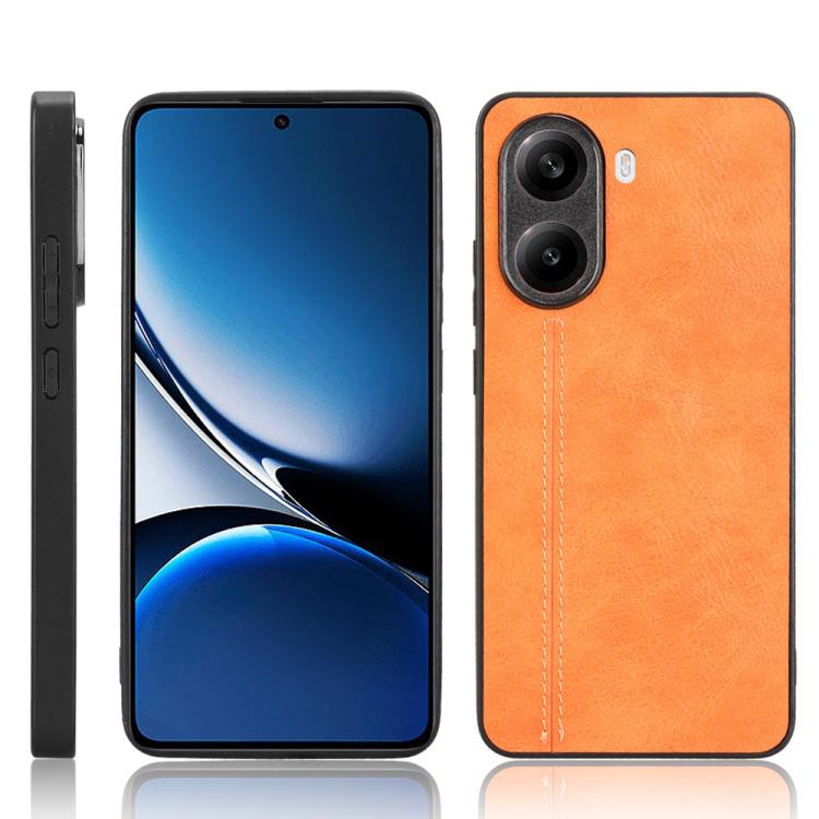 Cow Pattern Sewing Back Cover Phone Case, For Xiaomi 15 Ultra, For Xiaomi Poco X7 Pro, For Xiaomi 15 Pro, For Xiaomi 15, For Xiaomi 14T Pro, For Xiaomi 14T