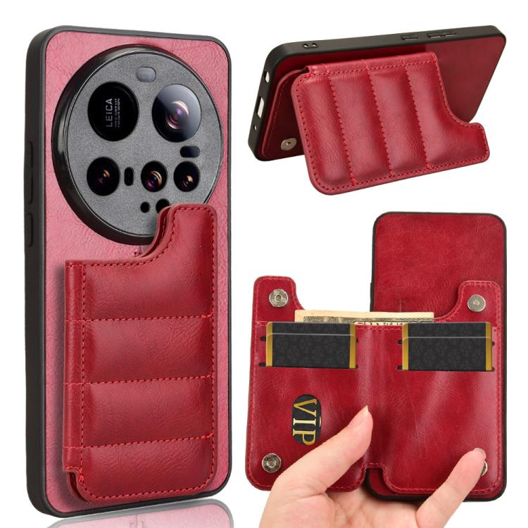 Cow Pattern Sewing Card Bag Phone Case