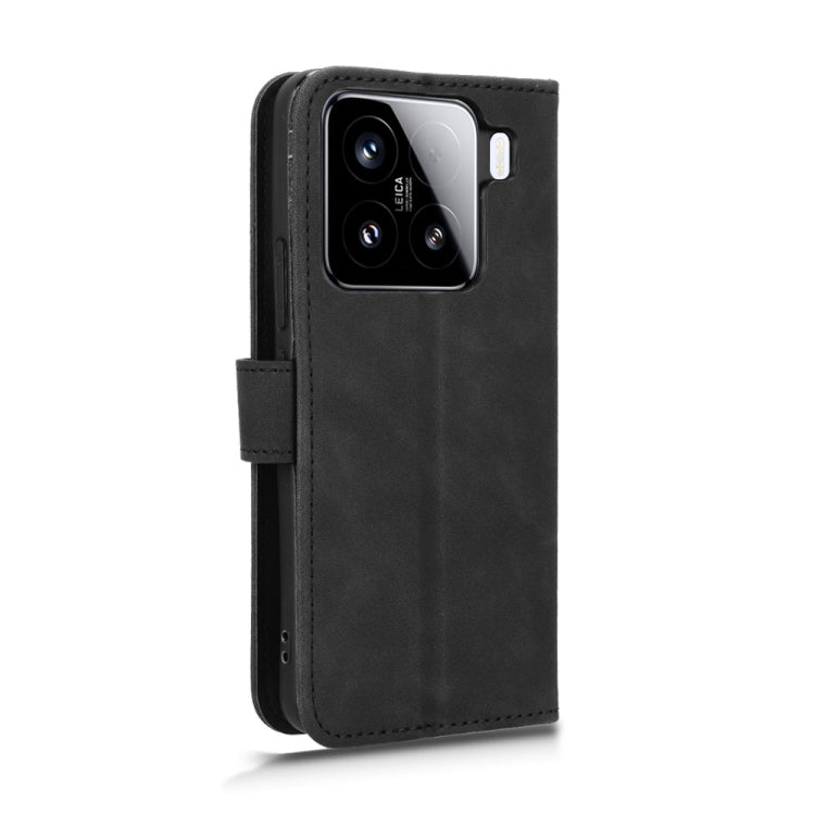 Skin Feel Magnetic Flip Leather Phone Case