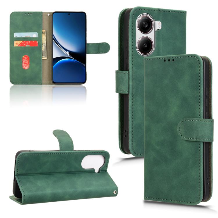 Skin Feel Magnetic Flip Leather Phone Case, For Xiaomi Poco F7 Pro / F7 Ultra, For Xiaomi 15 Ultra, For Xiaomi Poco X7 Pro / Redmi Turbo 4, For Xiaomi Poco M7 Pro 5G