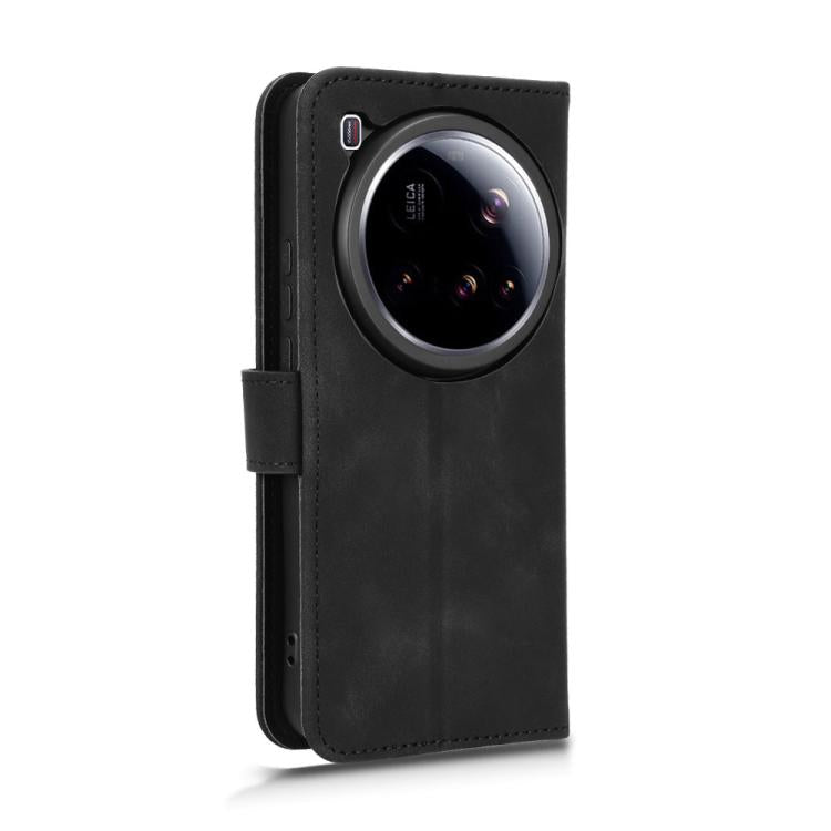 Skin Feel Magnetic Flip Leather Phone Case