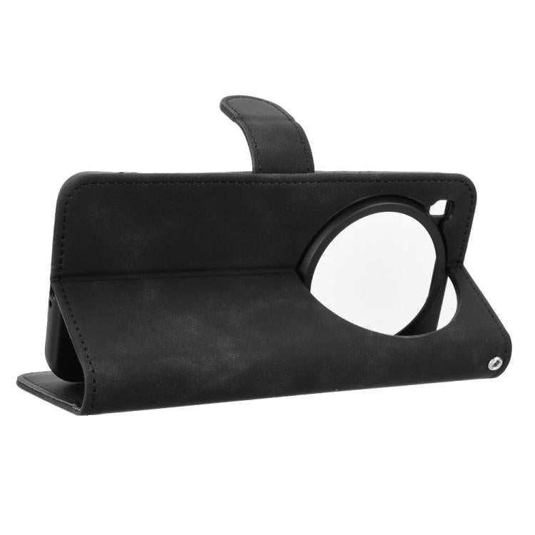 Skin Feel Magnetic Flip Leather Phone Case