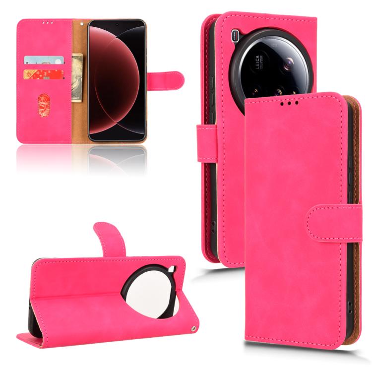 Skin Feel Magnetic Flip Leather Phone Case, For Xiaomi 15 Ultra, For Xiaomi Poco X7 Pro / Redmi Turbo 4, For Xiaomi Poco M7 Pro 5G, For Xiaomi 15 Pro, For Xiaomi 15