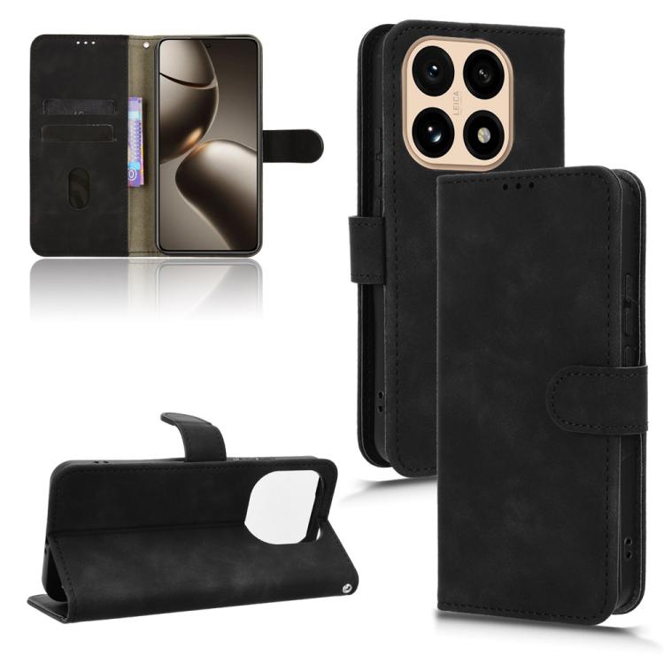 Skin Feel Magnetic Flip Leather Phone Case