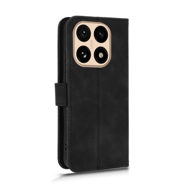 Skin Feel Magnetic Flip Leather Phone Case