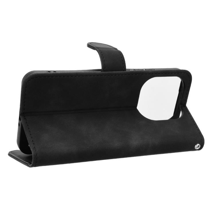 Skin Feel Magnetic Flip Leather Phone Case