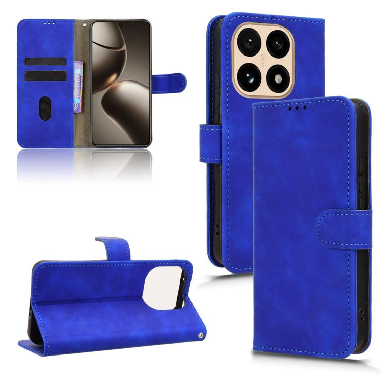 Skin Feel Magnetic Flip Leather Phone Case
