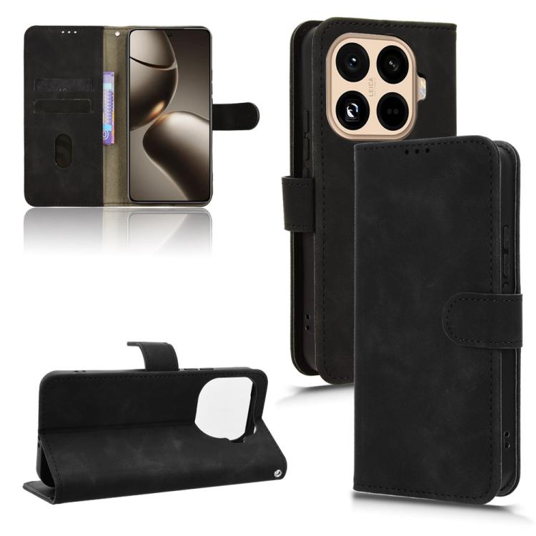 Skin Feel Magnetic Flip Leather Phone Case, For Xiaomi 15T Pro 5G, For Xiaomi 15T 5G, For Xiaomi Civi 5 Pro 5G, For Xiaomi Poco C71 / Redmi A5 4G 171.7mm