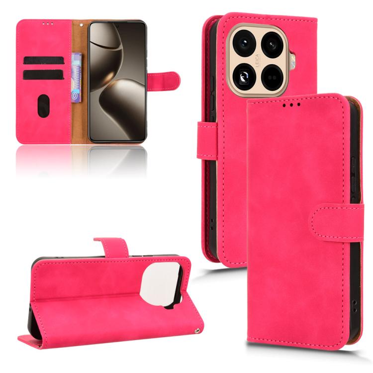 Skin Feel Magnetic Flip Leather Phone Case, For Xiaomi 15T Pro 5G, For Xiaomi 15T 5G, For Xiaomi Civi 5 Pro 5G, For Xiaomi Poco C71 / Redmi A5 4G 171.7mm