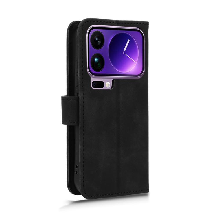 Skin Feel Magnetic Flip Leather Phone Case