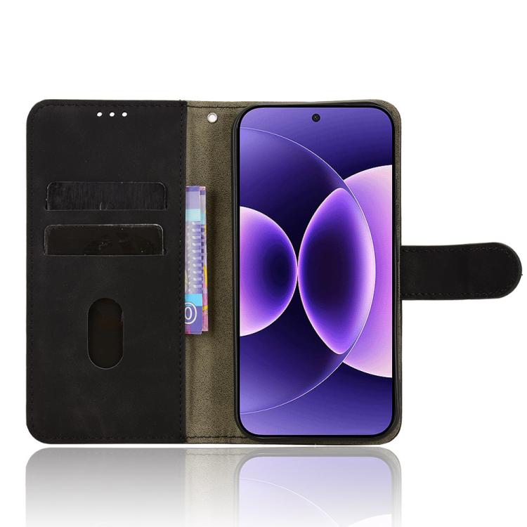 Skin Feel Magnetic Flip Leather Phone Case, For Xiaomi 17 Pro Max, For Xiaomi 17 Pro, For Xiaomi 17, For Xiaomi Poco M7 4G 171mm