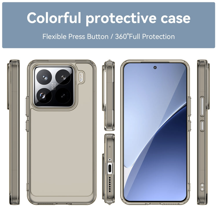 Candy Series TPU Phone Case, For Xiaomi 15 Pro, For Xiaomi 15, For Xiaomi 14 Civi, For Xiaomi Civi 4 Pro, For Xiaomi Poco C61, For Xiaomi Poco M6 Pro 4G, For Xiaomi Poco X6 5G, For Xiaomi Poco C55, For Xiaomi 13