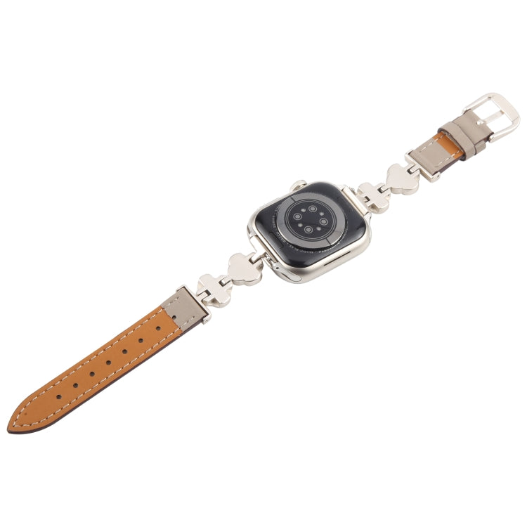 Microfiber Leather Diamond Slim Watch Band, For Apple Watch 46mm / 49mm / 45mm / 44mm, For Apple Watch 42mm / 41mm / 40mm / 38mm