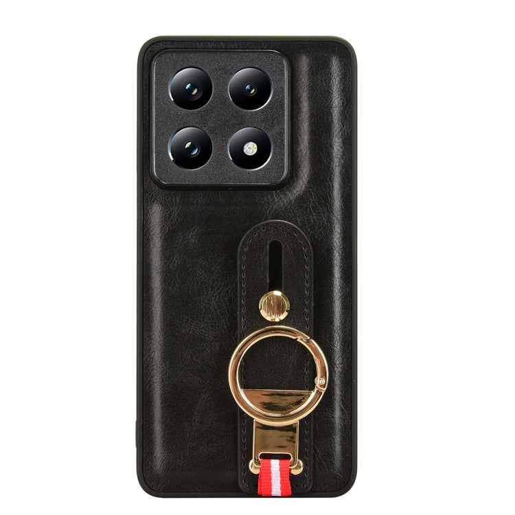 Wristband Leather Back Phone Case