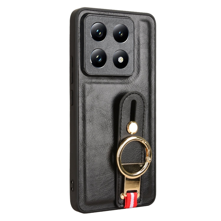 Wristband Leather Back Phone Case