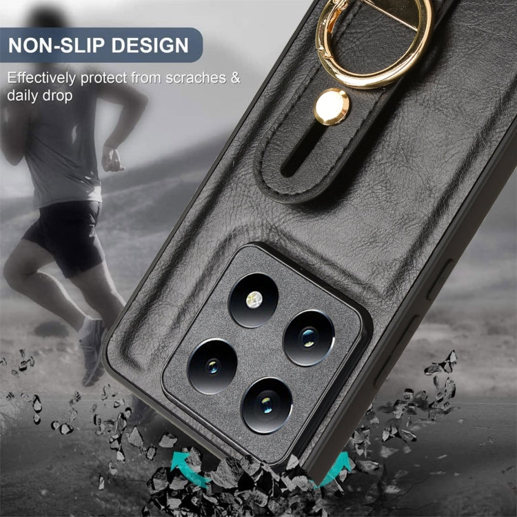 Wristband Leather Back Phone Case