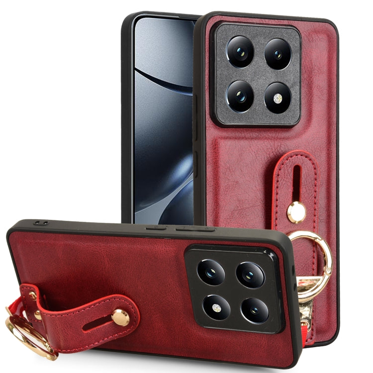 Wristband Leather Back Phone Case