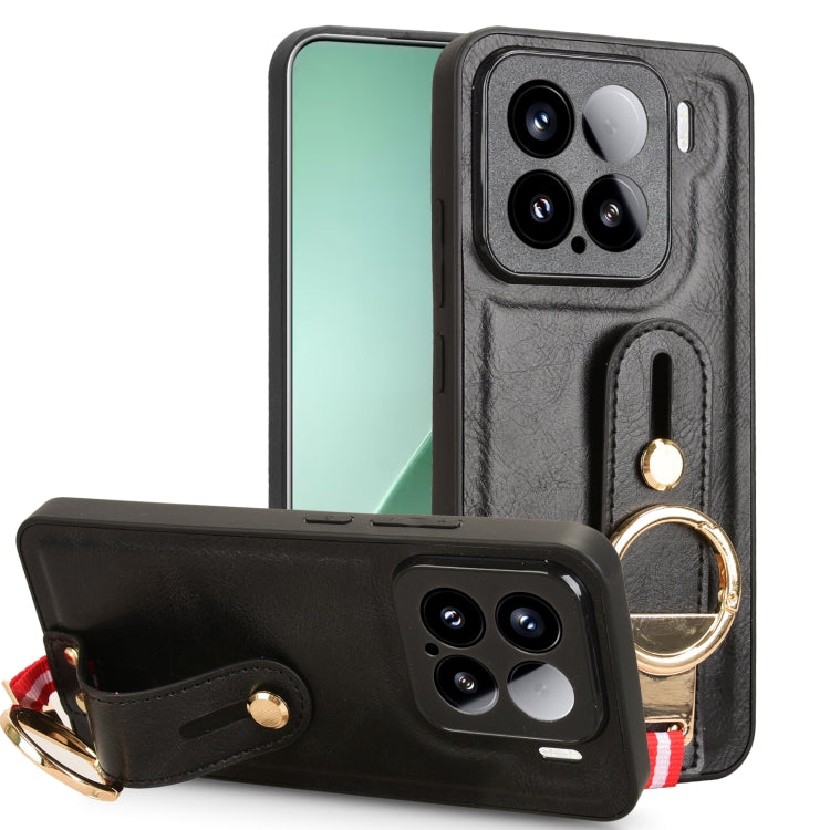 Wristband Leather Back Phone Case