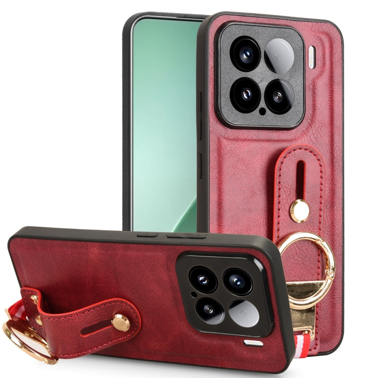 Wristband Leather Back Phone Case