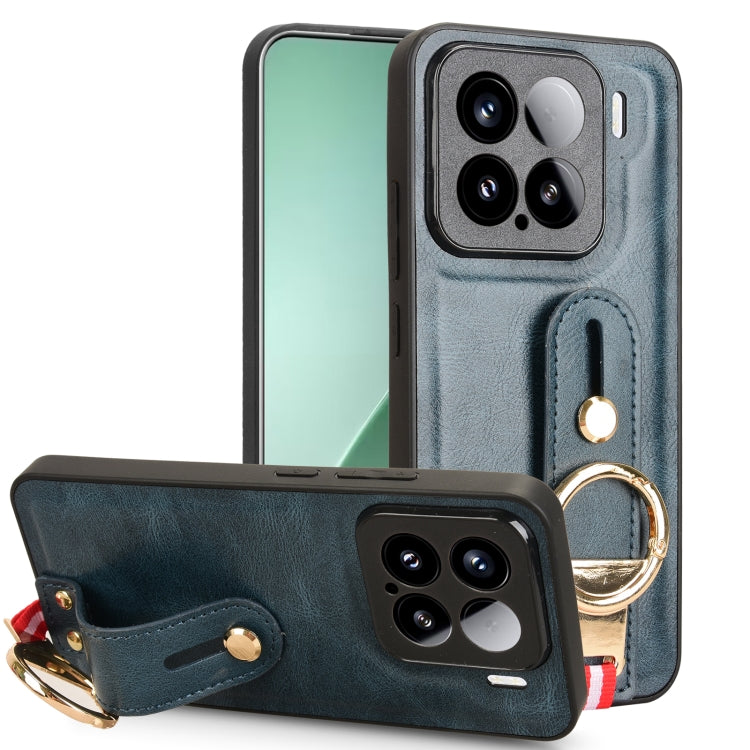 Wristband Leather Back Phone Case