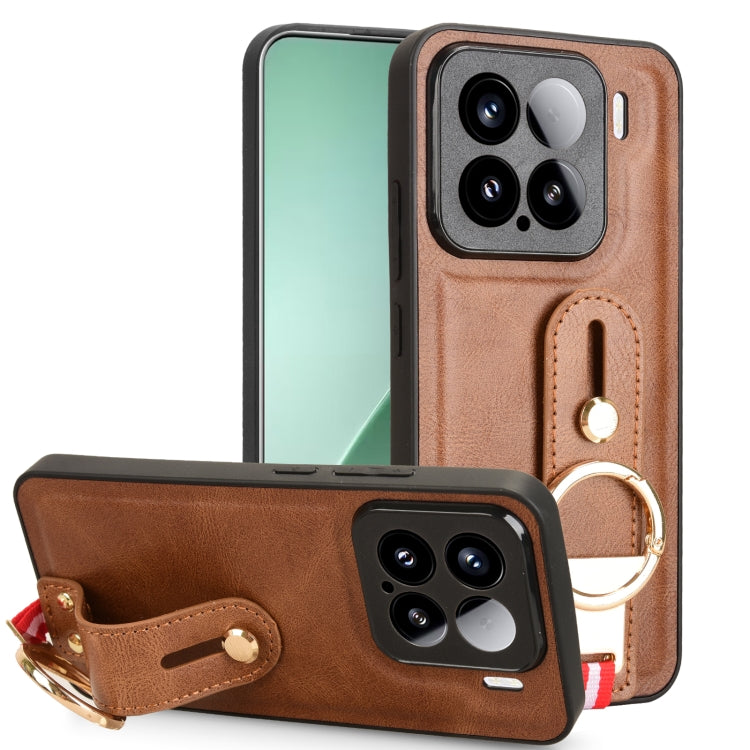 Wristband Leather Back Phone Case