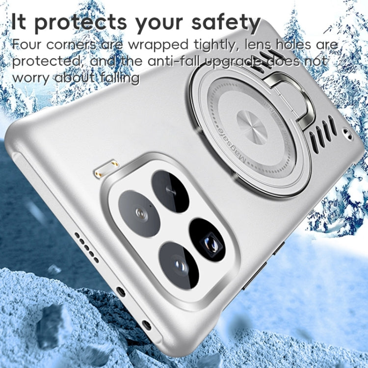 Ice Sense Series Graphene Cooling MagSafe Holder Phone Case, For Xiaomi 15 Pro, For Xiaomi 15, For Xiaomi 14 Ultra, For Xiaomi 14 Pro, For Xiaomi 14