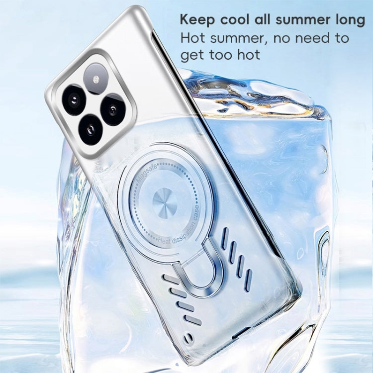 Ice Sense Series Graphene Cooling MagSafe Holder Phone Case, For Xiaomi 14