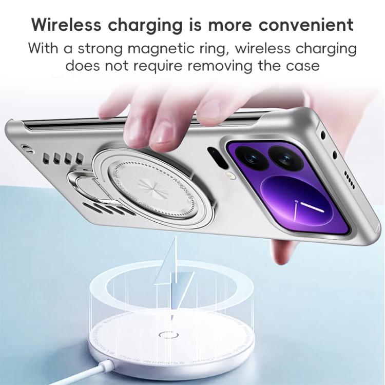 Ice Sense Series Graphene Cooling MagSafe Holder Phone Case