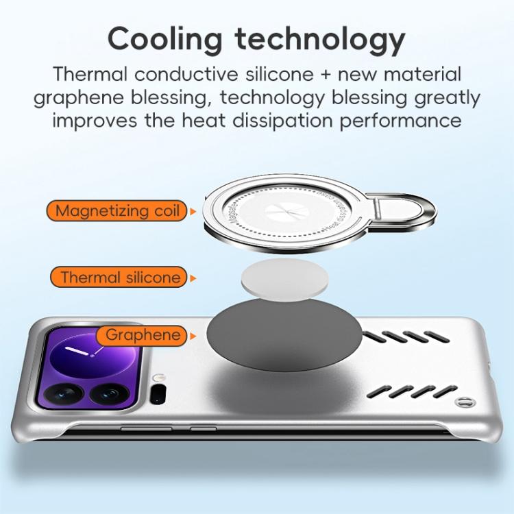 Ice Sense Series Graphene Cooling MagSafe Holder Phone Case