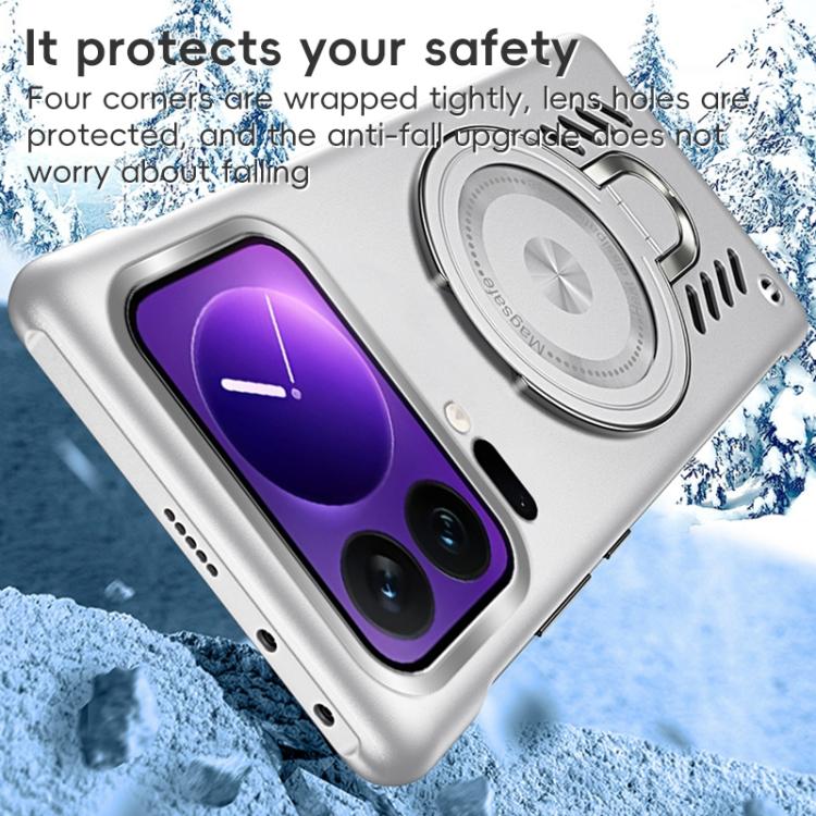 Ice Sense Series Graphene Cooling MagSafe Holder Phone Case
