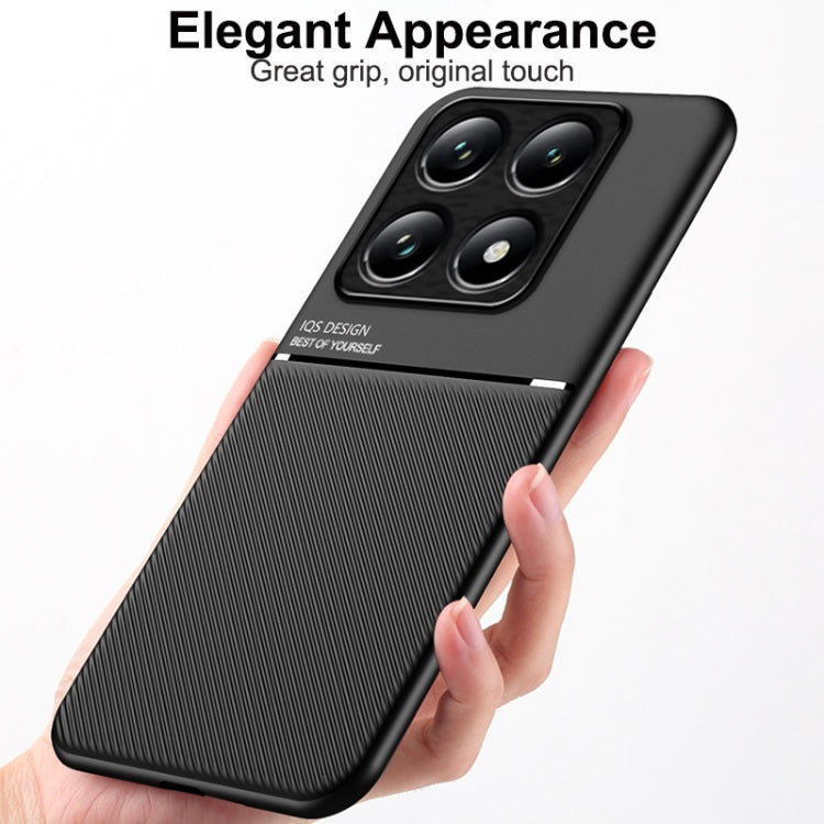 Classic Tilt Strip Grain Magnetic PC Hybrid TPU Phone Case