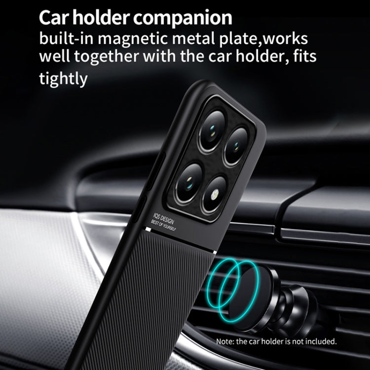 Classic Tilt Strip Grain Magnetic PC Hybrid TPU Phone Case