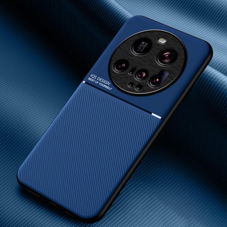 Classic Tilt Strip Grain Magnetic PC Hybrid TPU Phone Case