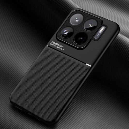 Classic Tilt Strip Grain Magnetic PC Hybrid TPU Phone Case