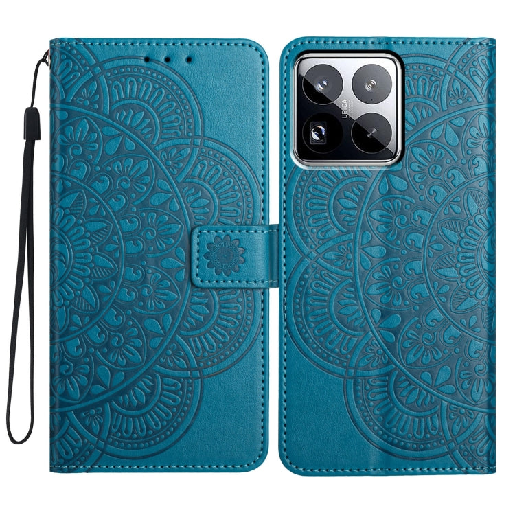 Flower Embossed Leather Phone Case