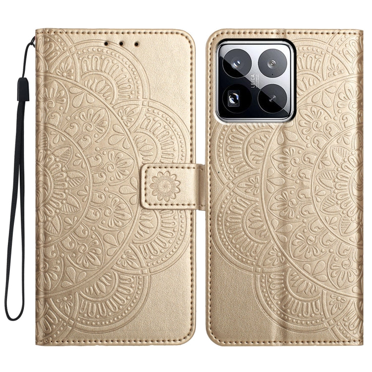 Flower Embossed Leather Phone Case