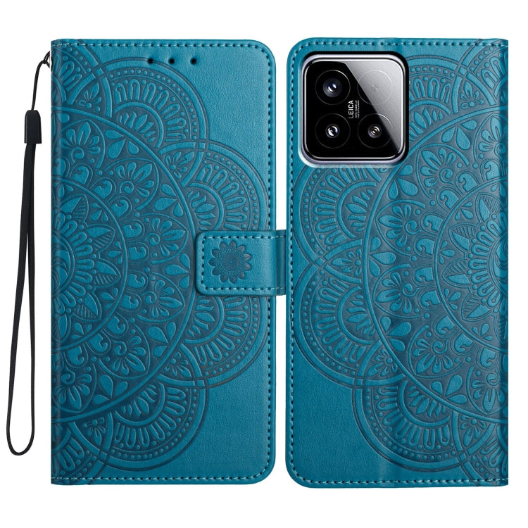 Flower Embossed Leather Phone Case