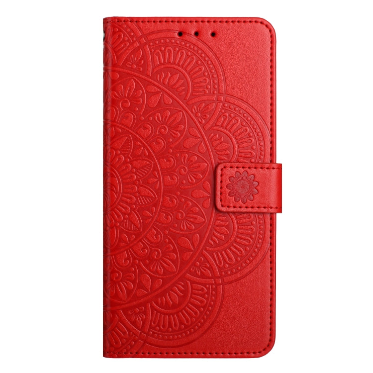 Flower Embossed Leather Phone Case